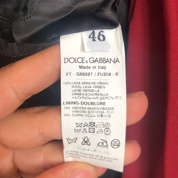 Dolce & Gabbana wool coat - Picture 6 of 6